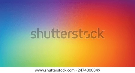 Smooth and blurry colorful gradient mesh background. Modern bright rainbow colors. Easy editable soft colored vector banner template. Premium quality