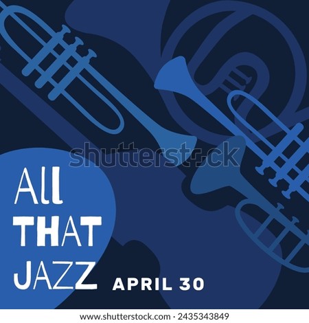 International Jazz Day Celebration. World Jazz Day background. Happy Jazz Day. April 30. Cartoon Vector illustration design for Poster, Banner, Flyer, Greeting, Card, Cover, Post, invitation, Event.