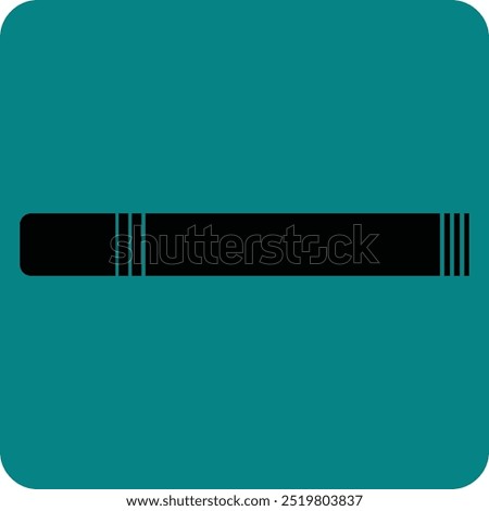  cigarettes icon vector art illustration.