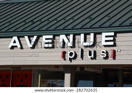 ANN ARBOR, MI - SEPTEMBER 7: Avenue Plus, whose Ann Arbor store is shown on September 7, 2014, has over 300 locations.