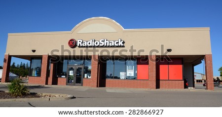 ANN ARBOR, MI - SEPTEMBER 7: RadioShack, whose west Ann Arbor store is shown on September 7, 2014, declared bankruptcy in February, 2015.