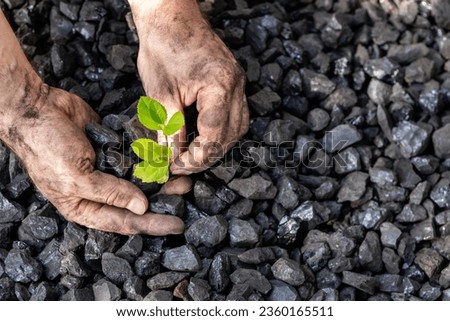 Similar – Image, Stock Photo Mining Landscape Plant