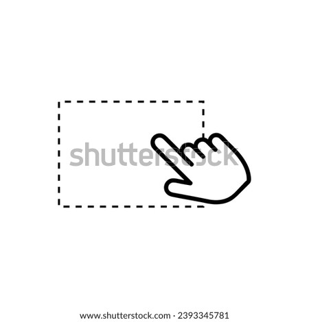 mouse cursor icon isolated on white background. Pointer cursor icon. Computer web arrows. clicking pointer. cursor selecting. vector illustration. mouse pointer element design.