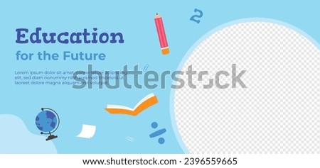 Happy International Education day celebration. January 24. International Day of Education background. Cartoon Vector illustration Template for Poster, Banner, Flyer, Greeting, Card, Cover, Post.