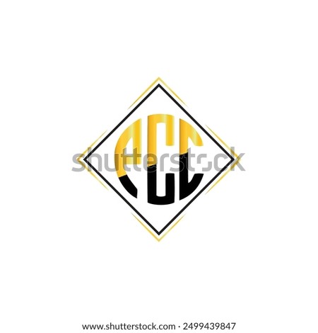 PCC logo. P C C design. White PCC letter. PCC, P C C letter logo design. letter logo design in GOLD, GOLDEN LOGO,