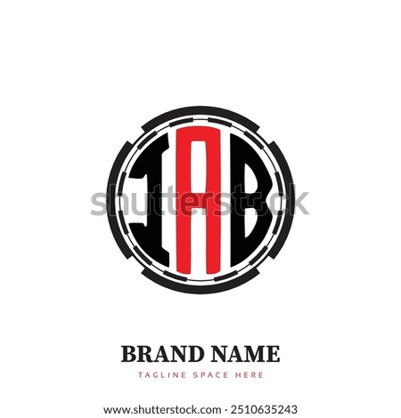 IAB letter logo vector design, IAB simple and modern logo. IAB luxurious alphabet design