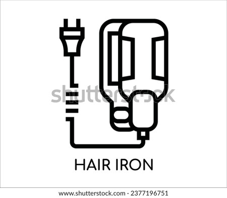 Home appliances perfect icon on white background 