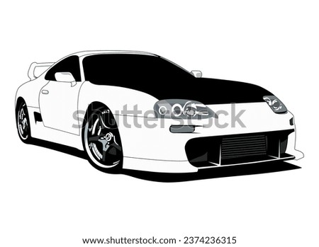 Supra Mk4 SVG L PNG L EPS 