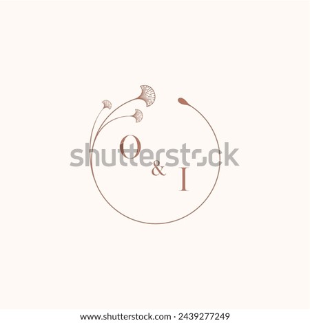 OI wedding monogram logo designideas as inspiration