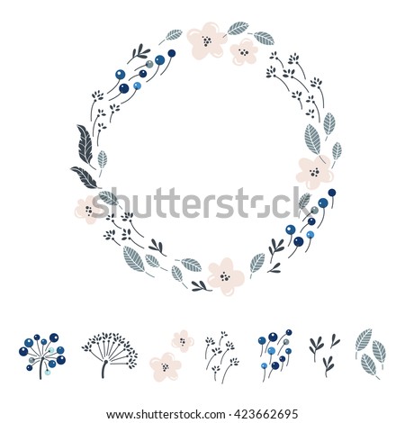 Stylish Circle Flower Banner Design Vector Template | 123Freevectors