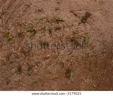 Dirty wet mud background