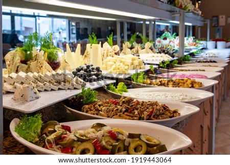 Similar – Image, Stock Photo Vegan buffet Vegan diet