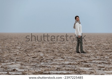 Similar – Image, Stock Photo Persian woman standing outdoors