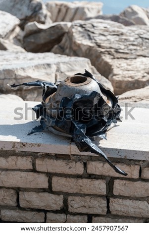 Similar – Image, Stock Photo Bulky with edges in fixed frame