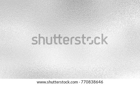 Silver foil background , gray platinum metallic texture Stockfoto © 