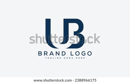 letter UB logo design vector template design for brand.