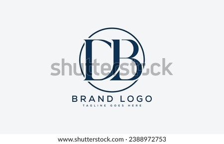 letter DB logo design vector template design for brand.