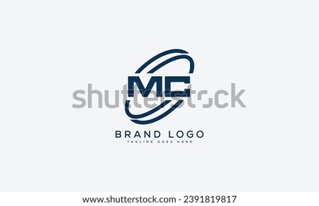 letter MC logo design vector template design for brand.