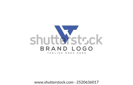 VT logo design vector template design for brand