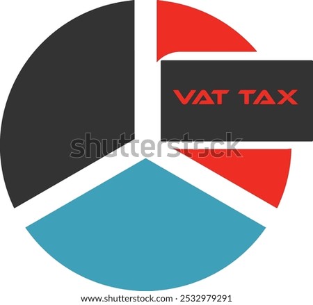 Vat Tax logo design. Economic icon design. Financial logo vectors. Tax icon vectors. 