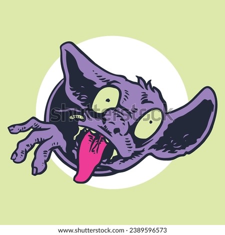 Stitch zombie cartoons are good for posters and decoration in your room or even for merchandise