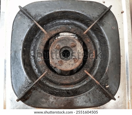 Similar – Image, Stock Photo Gas flame | still burning