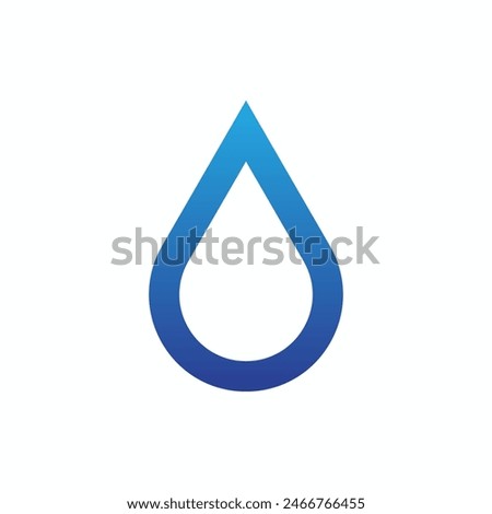 
Water drop icon, Water droplet symbol, Minimalistic drop icon set design. 