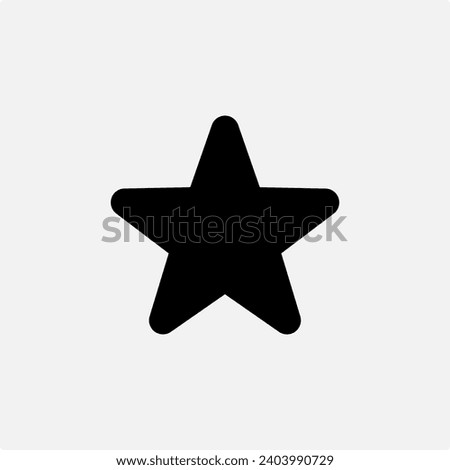 star, award, favorite, achievement, first, elements for design with simple solid icon style