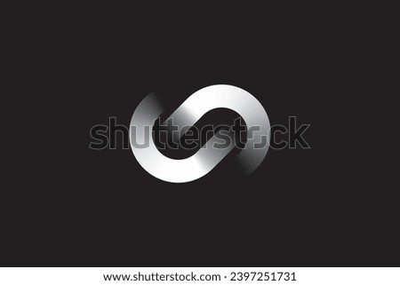 Infinity logo design icon vector template