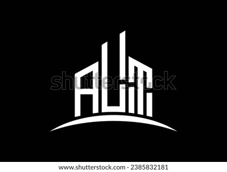 Letter ALT building vector monogram logo design template. Building Shape ALT logo.
