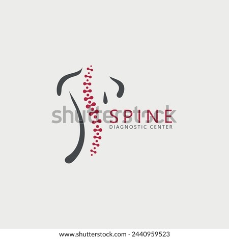 SPINE DIAGNOSTIC CENTER VECTOR LOGO