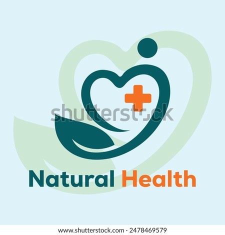 Natural Healthcare, Medicare, Clinic, Medical Logo Design