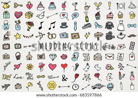 Free Wedding Icons and Symbols Vector Art  Download Free 