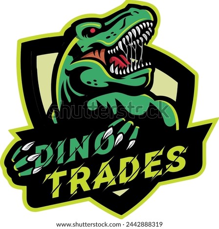 dinosaur logo design vector file godzilla