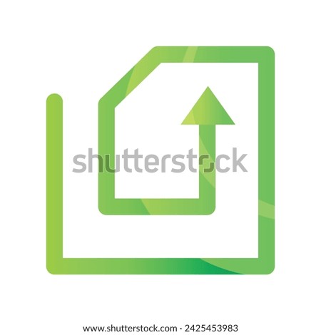 Arrow vector icon. Pointer on the map. Pointing symbol. Vector illustration on isolated background. EPS10
