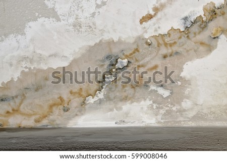 Similar – Image, Stock Photo Moisture in the masonry or a secret message?
