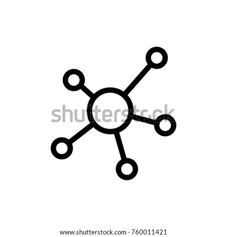 Diagram line icon. High quality black outline logo for web site design and mobile apps. Vector illustration on a white background.