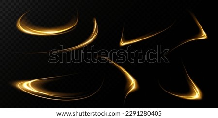 Abstract light lines of movement and speed. light ellipse. Galaxy Glint. Glowing podium. Space tunnel. Light everyday glowing effect. semi-circular wave, light trail curve swirl. Bright spiral.  商業照片 © 