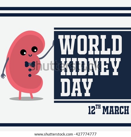 World Kidney Day Campaign Poster. Kidney Health Awareness Campaign ...