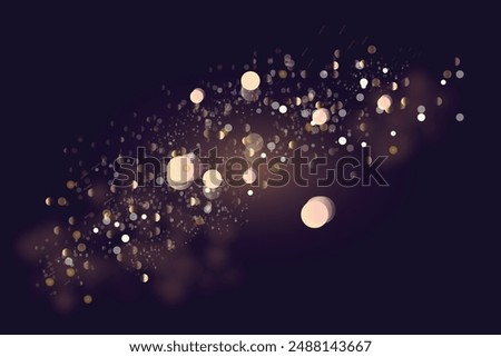 background of abstract glitter lights gold black de focused