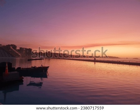 Similar – Foto Bild Strand an der chilenischen Küste bei Valparaiso