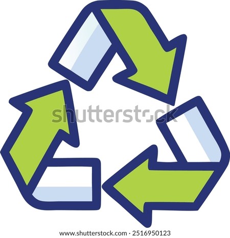 Recycle Icons, Reuse and Refuse Concept, Recycling Package Marks, Vector Illustration