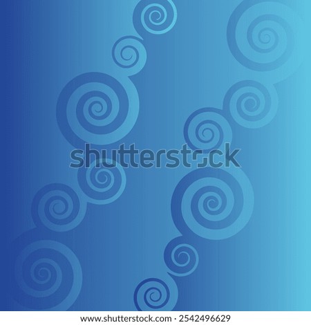 Futuristic concept Abstract blue gradient circle round shape background. Dynamic shapes composition. Modern graphic design element