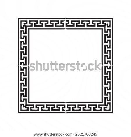 Greek roman pattern border decorative ornament Ancient Greek meander Textile design wave