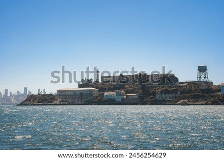 Similar – Image, Stock Photo View from Alcatraz Island in October 2019