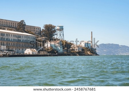 Similar – Image, Stock Photo View from Alcatraz Island in October 2019