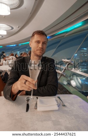 Similar – Image, Stock Photo Fine Society | Drinking Water Fountain