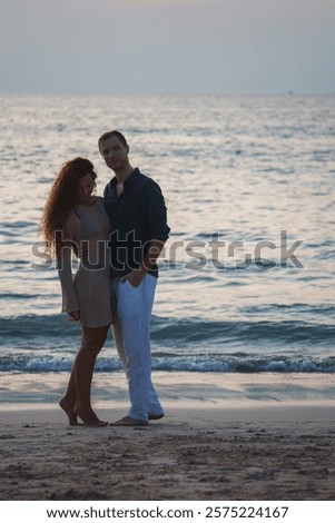 Similar – Image, Stock Photo Gentle Ocean Water Island
