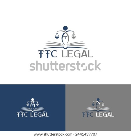 TTC LEGAL logo Design. New Legal logo design for Adobe Illustrator.