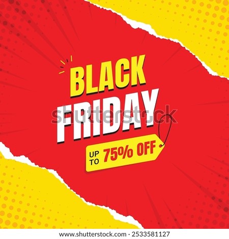 Black Friday social media post template, Black Friday sale, Exclusive Offer template. banner design for black Friday, Up to 75% off, 50%, 70% off, 80% off with multiple background, Offer template.